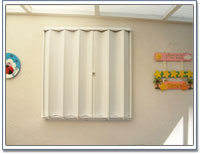 Accordion Window Shutter