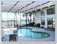 Flat Roof Pool Enclosure